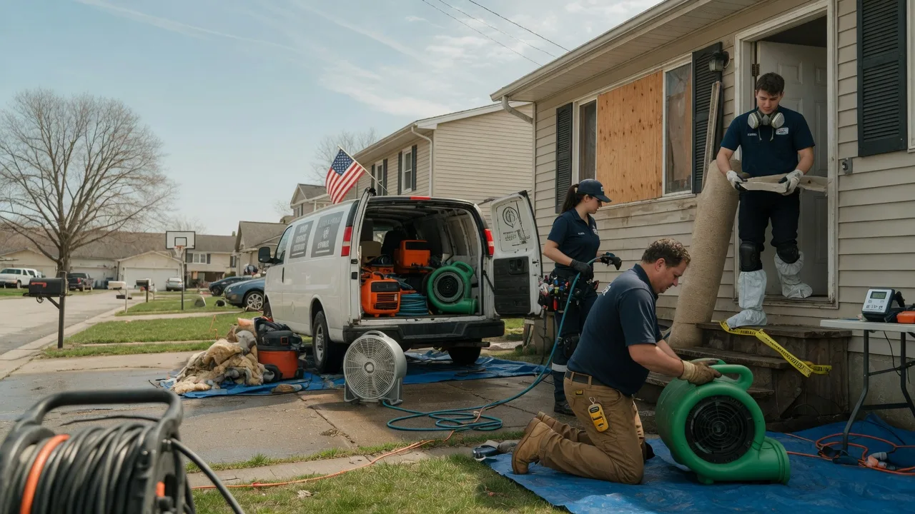 Water Damage Restoration in Frederick, PA near me